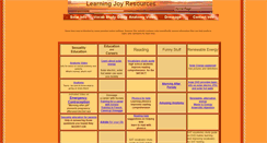 Desktop Screenshot of learningjoyresources.com